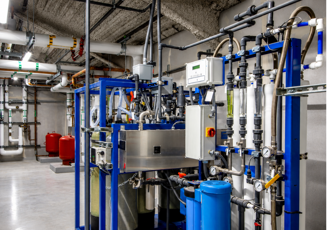 Penguin Water Technologies Water Softening Plant setup