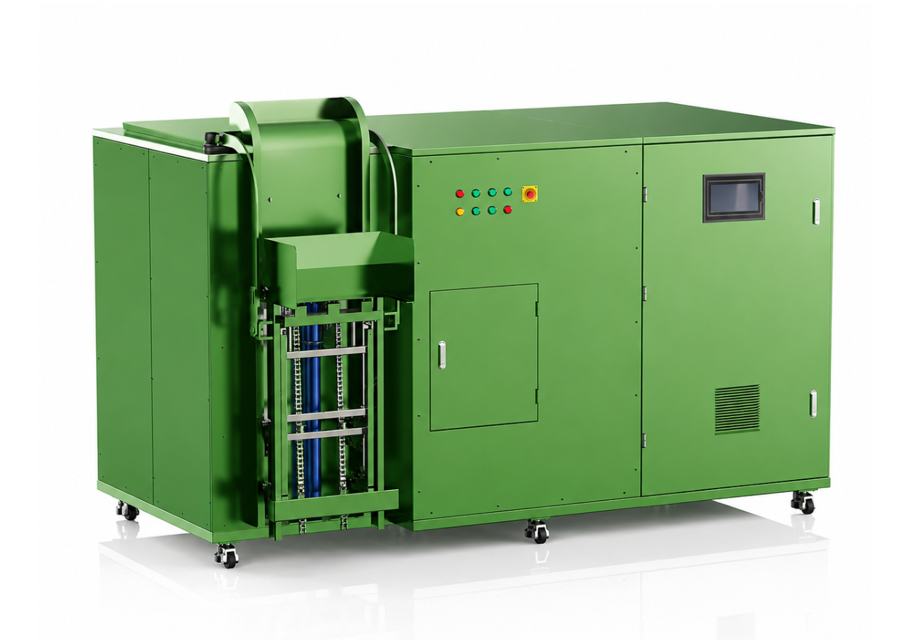 Organic Waste Converter system processing machinery