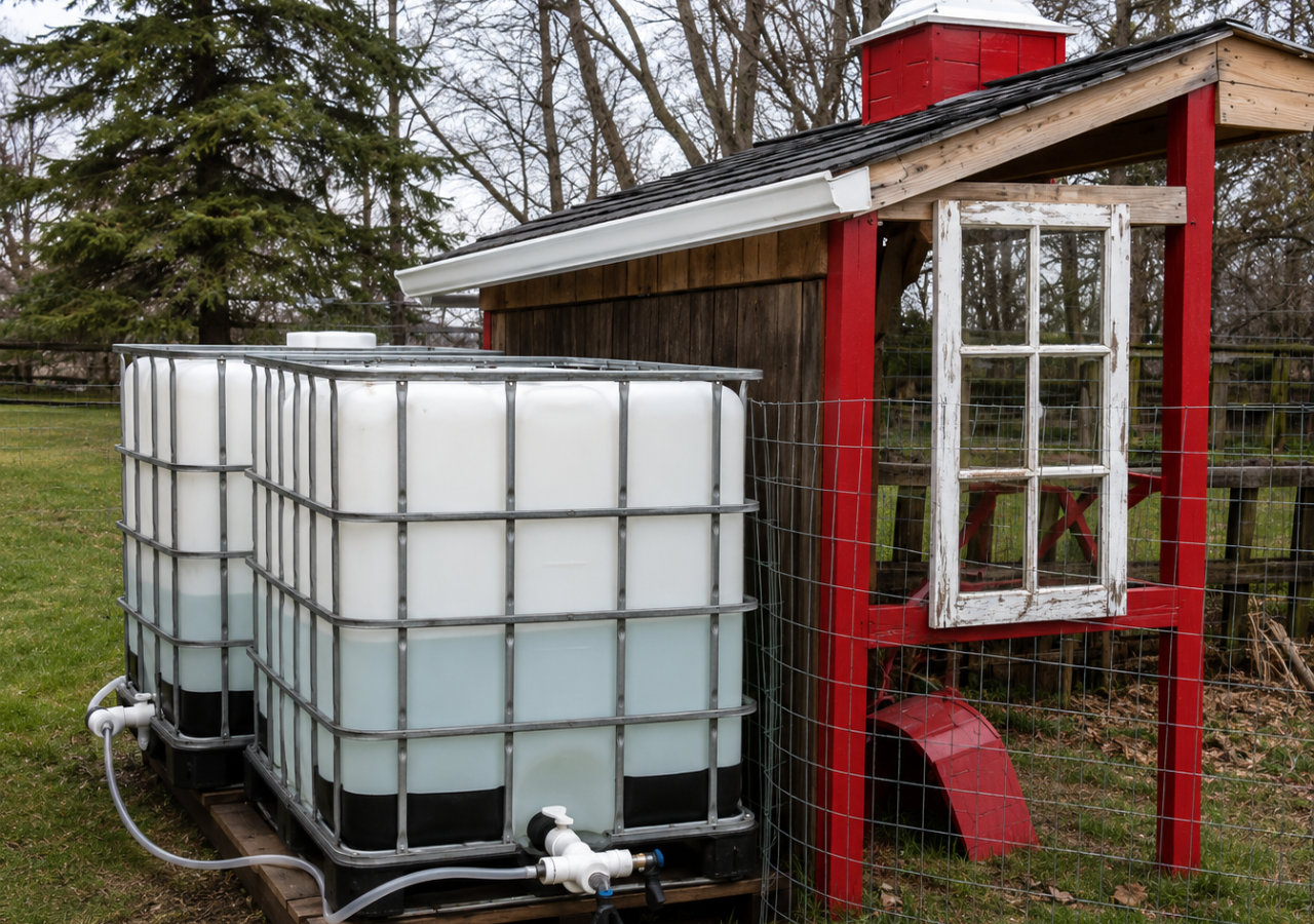 Rainwater Harvesting System collection network